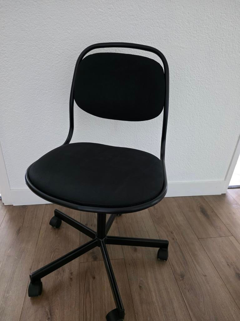 Ikea Orfjall Bureaustoel zwart in goede staat, Huis en Inrichting, Bureaustoelen, Ophalen of Verzenden, Gebruikt, Zwart