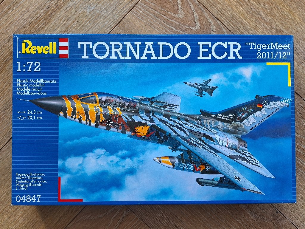 1:72 1/72 Revell Tornado ECR “TigerMeet 2011/12”, 1:72 tot 1:144, Revell, Ophalen of Verzenden, Zo goed als nieuw
