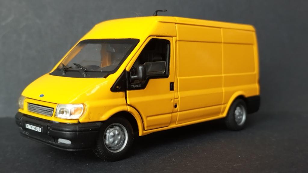 Ford Transit Mk3 1:43 Newray Pol, Overige merken, Auto, Verzenden, .