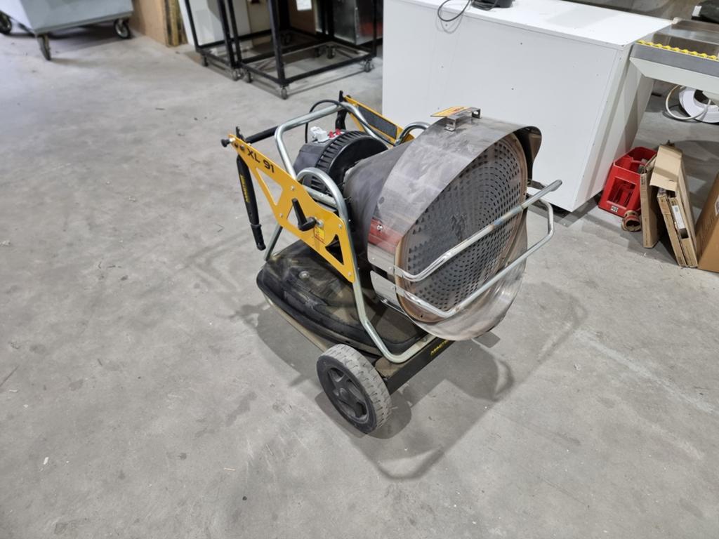 Master xl 91 infrarood heater 43kw diesel, Huis en Inrichting, Kachels, Ophalen, Gebruikt, Vrijstaand, Overige soorten