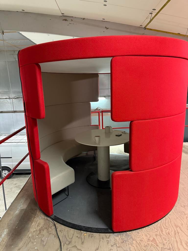 Luxe Akoestische Vergaderpod / Meeting Booth, Kantine of Aula, Ophalen, Gebruikt, Stoel