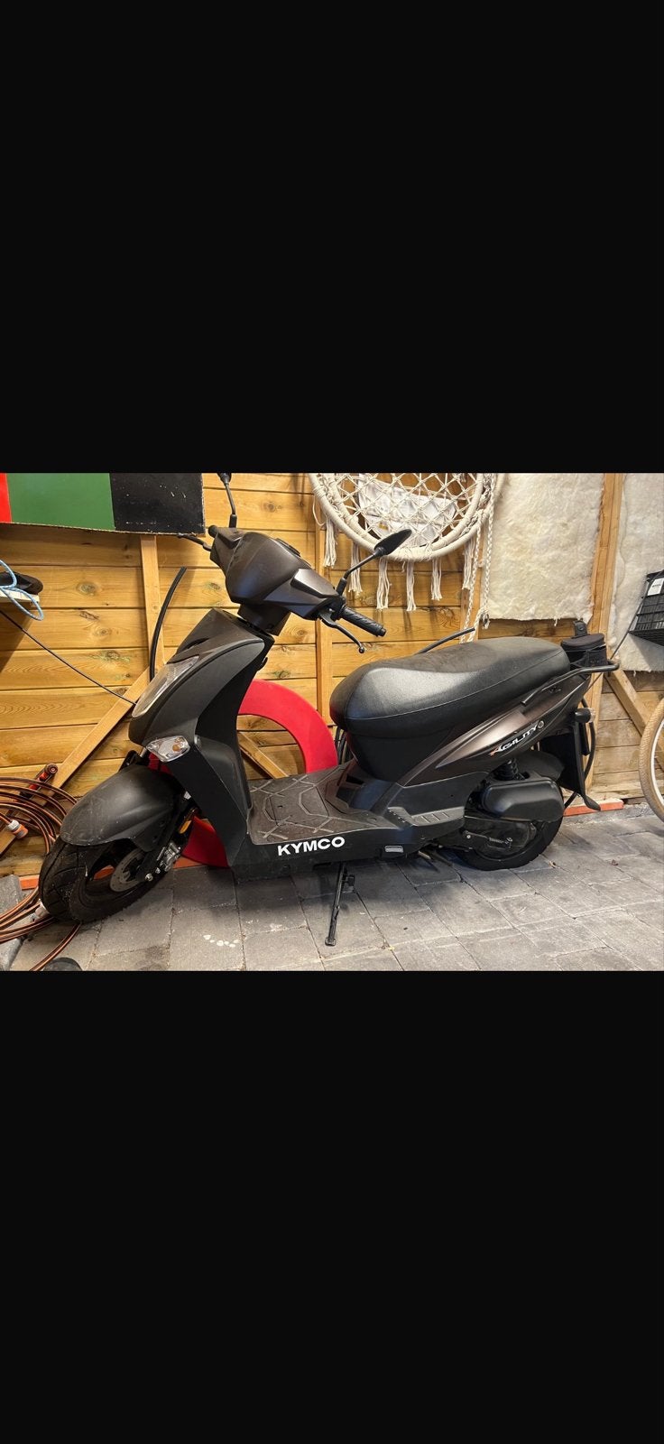 Kymco Agility 50cc Scooter - Zwart, Fietsen en Brommers, Scooters | Kymco, Ophalen, Gebruikt, Maximaal 45 km/u, Agility