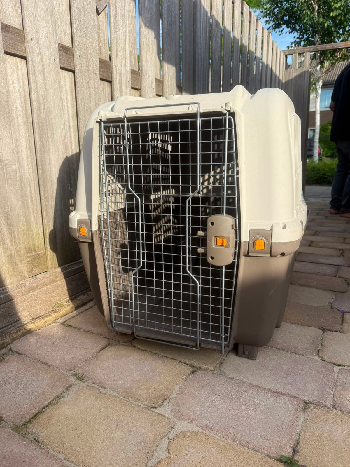 Trixie vervoersbox (reisbench), Dieren en Toebehoren, Ophalen, Zo goed als nieuw
