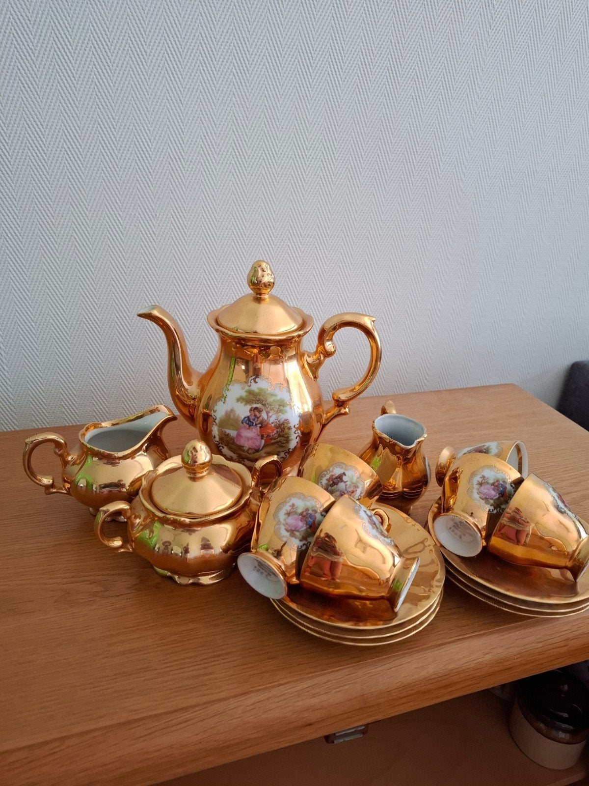 servies, Ophalen