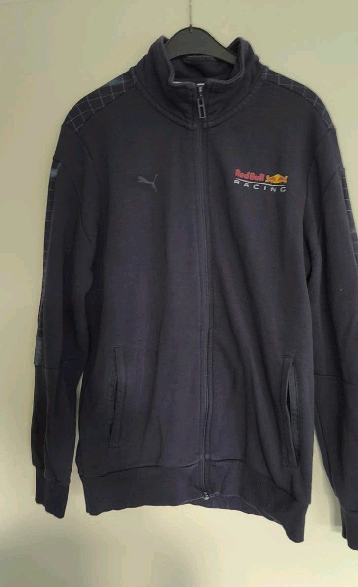 Blauw vest RedBull Racing (Red Bull, F1, formule Puma), mt M, Ophalen of Verzenden, Red Bull Racing, F1, Gedragen, Maat 48/50 (M)