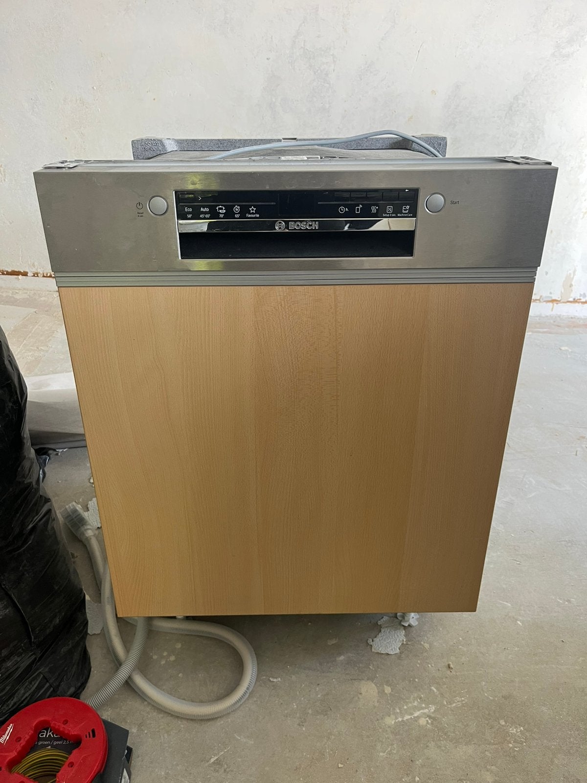 Vaatwasser Bosch inbouw, zgan, Witgoed en Apparatuur, Ophalen, Zo goed als nieuw, Inbouw, Minder dan 85 cm