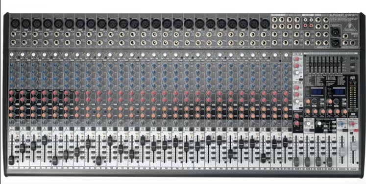 Behringer Eurodesk SX3242FX analoge 32 kanaals mengpaneel, Muziek en Instrumenten, Ophalen, Gebruikt, 20 kanalen of meer, Microfooningang