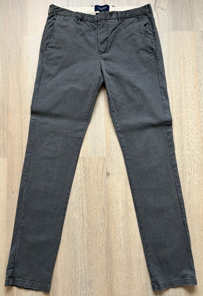 Scotch and Soda chino grijs - Maat 31W/34L, Kleding | Heren, Broeken en Pantalons, Zo goed als nieuw, Grijs, Scotch & Soda, Verzenden
