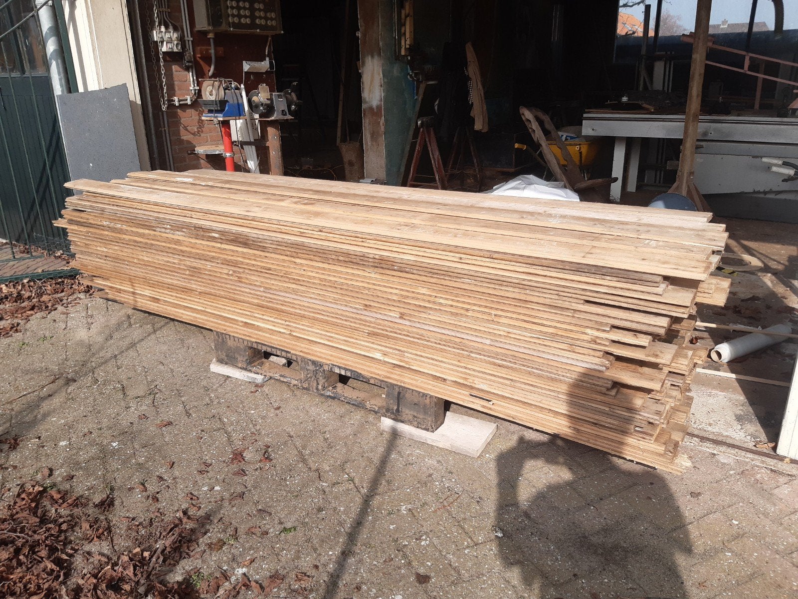 Partij planken, Ophalen, Overige houtsoorten, Minder dan 25 mm, Plank