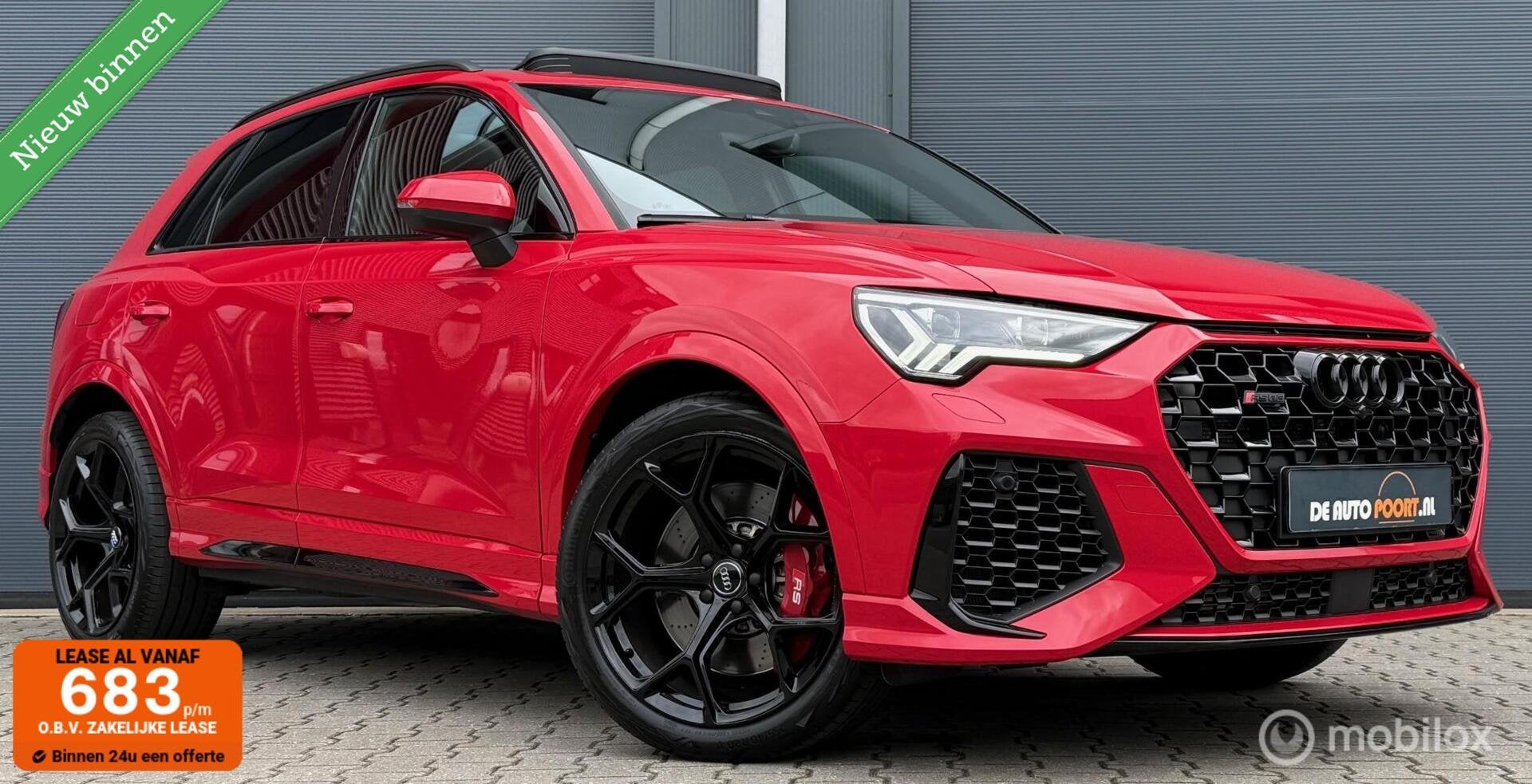 Audi RS Q3 2.5 TFSI BTW-auto/Pano.dak/Viritual/B&O/20’/Bla