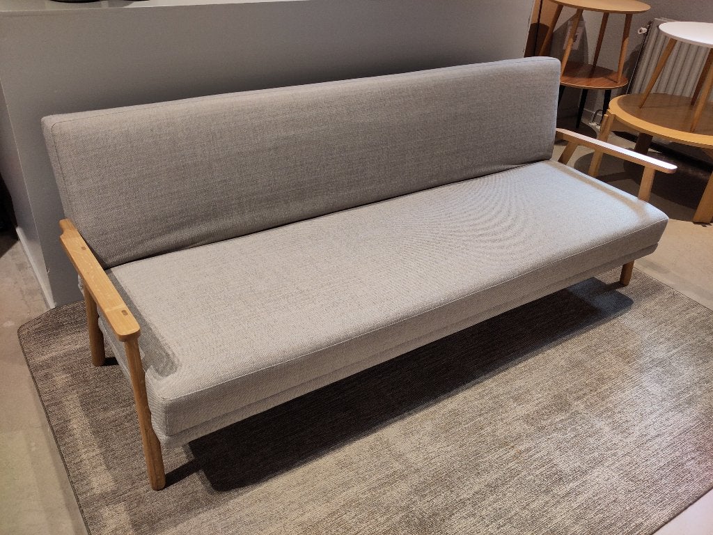 Slaapbank Archie van SOFACOMPANY, Ophalen, Hout, 200 tot 250 cm, Driepersoons