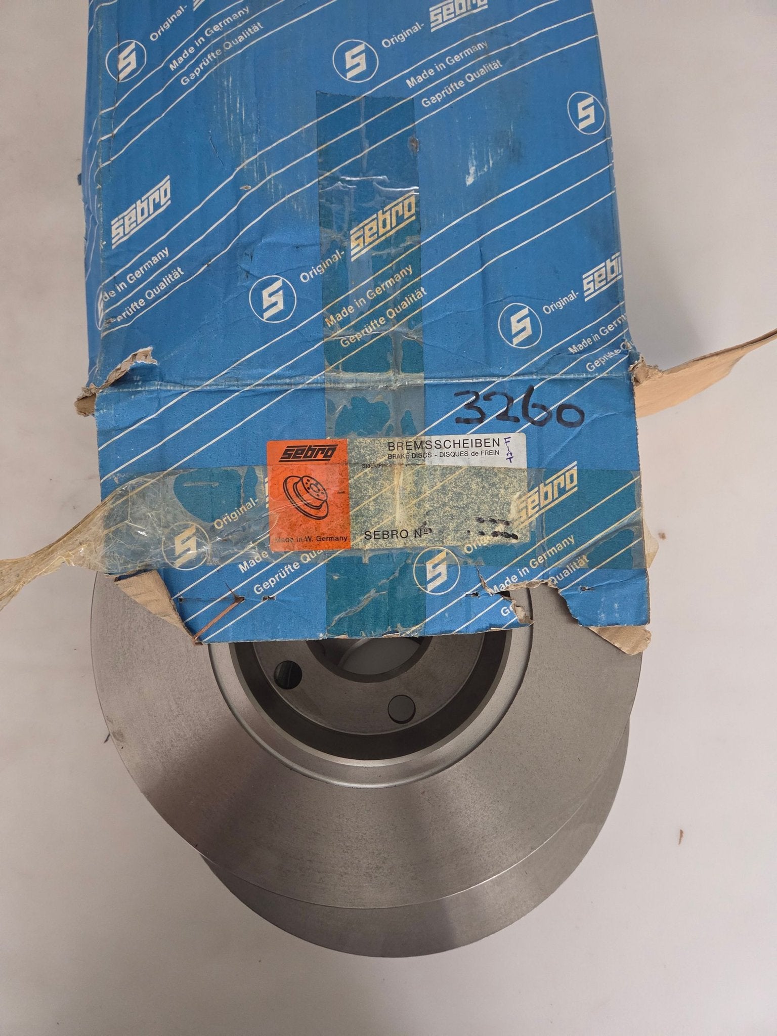 Set Sebro Remschijven Citroen Fiat Peugeot, Sebro, ., Nieuw, Ophalen of Verzenden
