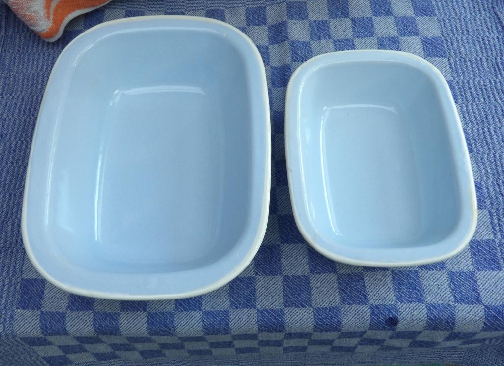 emaille bakjes/ schalen email/ lichtblauw email, Ophalen of Verzenden