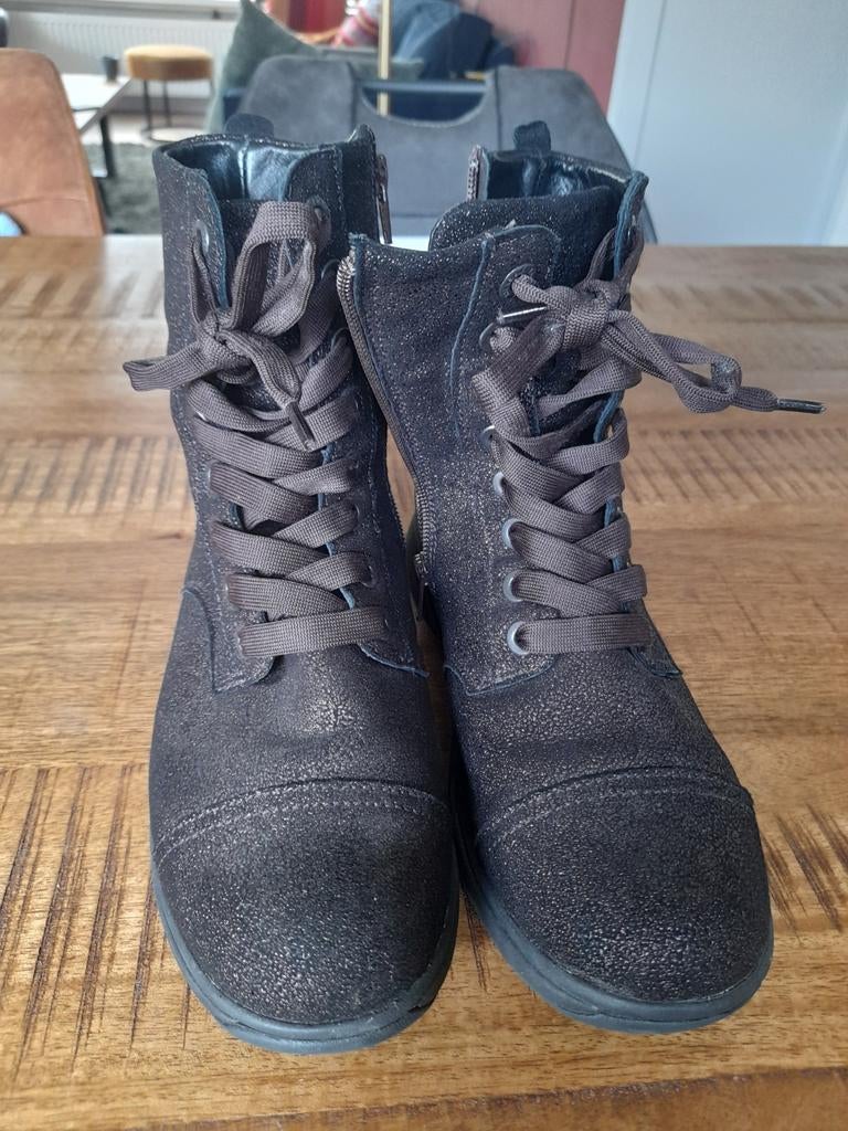 Xensible Stretchwalker veterlaarzen maat 38, Kleding | Dames, Schoenen, Ophalen of Verzenden, Zo goed als nieuw, Bruin