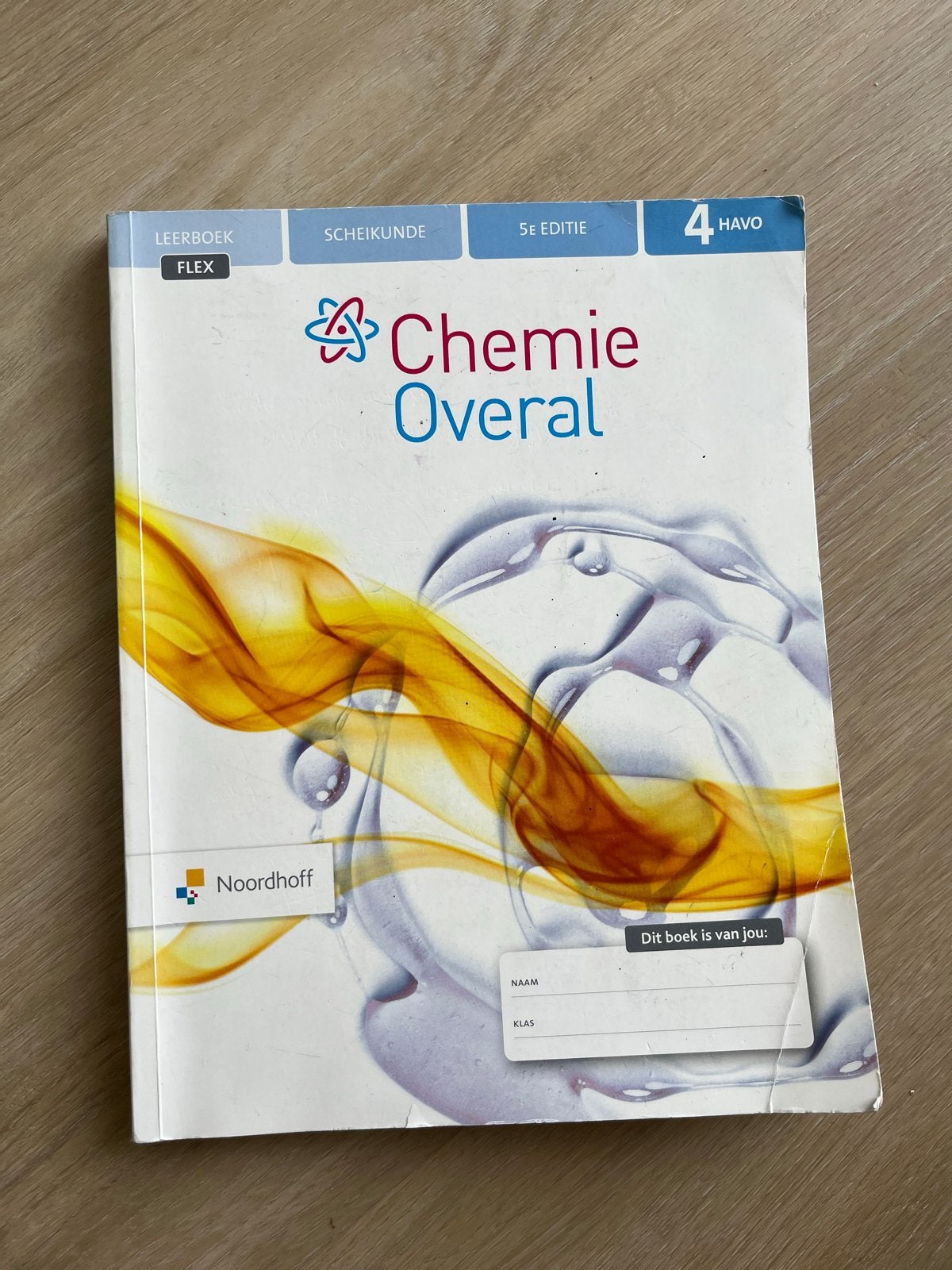 Chemie Overal 4 havo - 5e editie Scheikunde leerboek, Ophalen of Verzenden, Gelezen, HAVO, Scheikunde