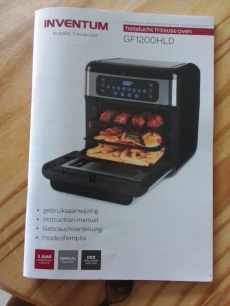 Oven airfryer Inventum, Ophalen, Zo goed als nieuw, Airfryer, Minder dan 750 gram