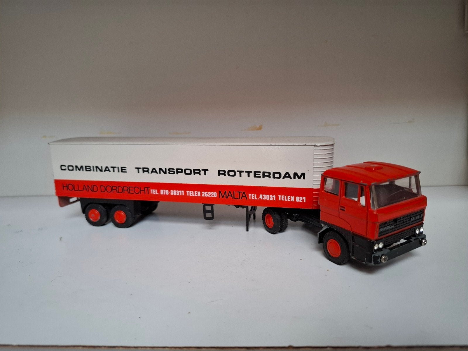 DAF 2800 vrachtwagen met trailer - Combinatie Transport, Ophalen of Verzenden, Gebruikt, Overige merken