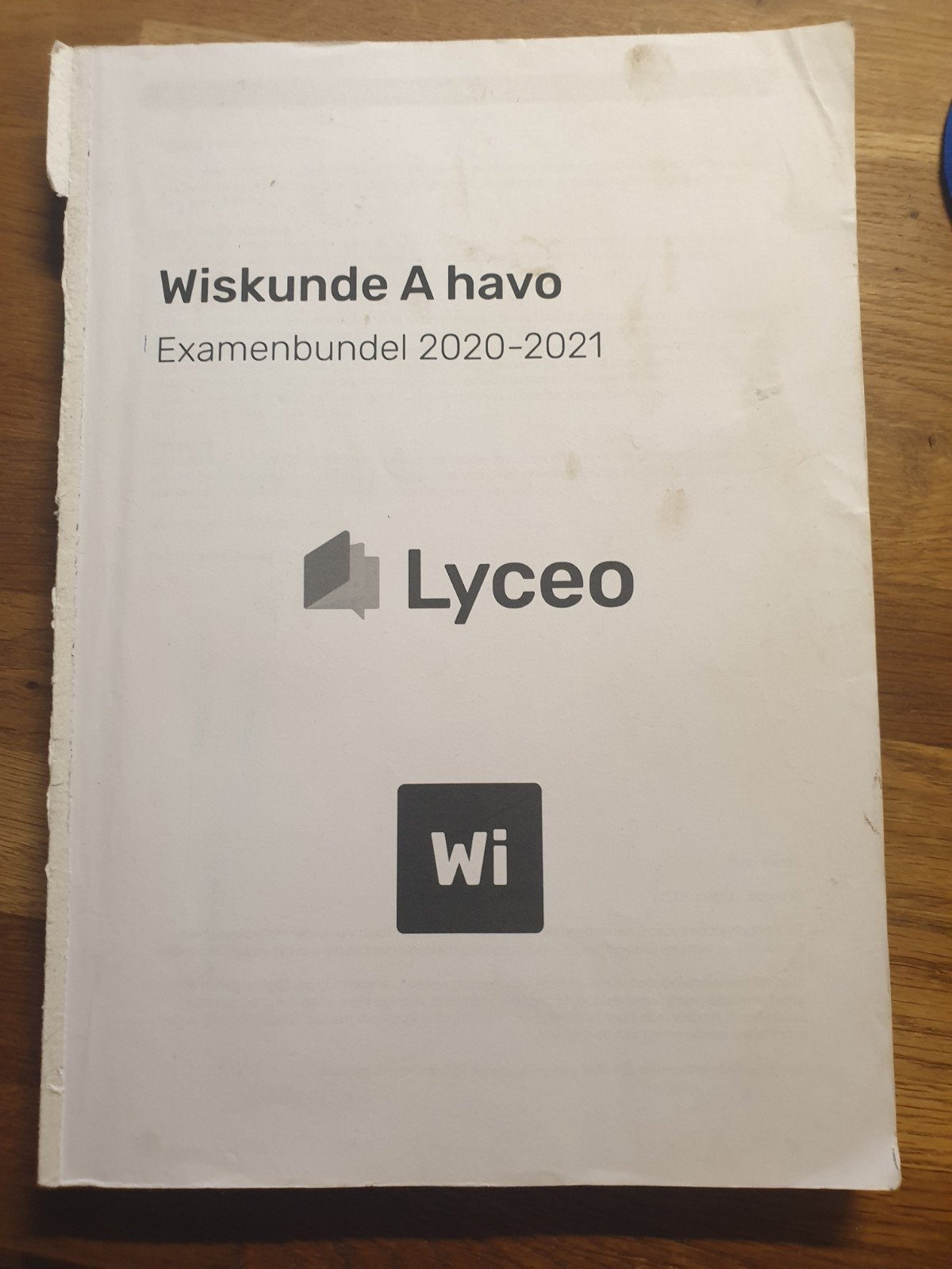Lyceo Wiskunde A havo Examenbundel 2020-2021, Boeken, Schoolboeken, Gelezen, Lyceo, Wiskunde A, HAVO