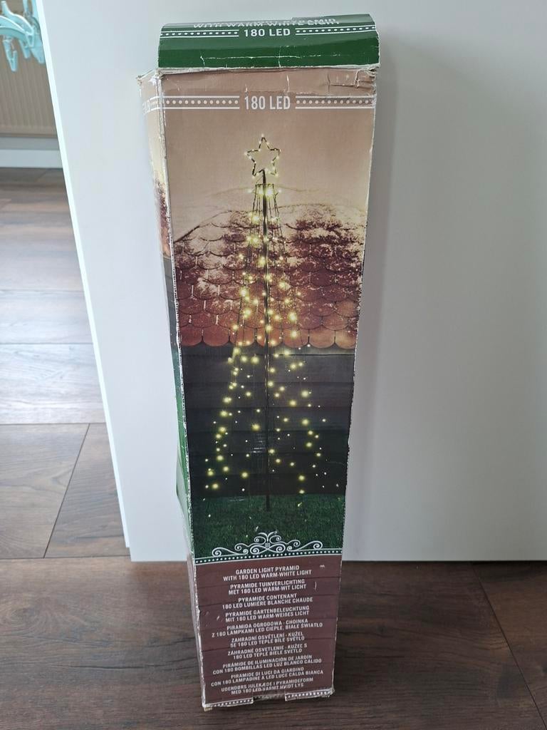 Tuinverlichting Piramide met 180 LED Warm Wit Licht, Ophalen, Overige materialen, Minder dan 50 watt, Overige typen