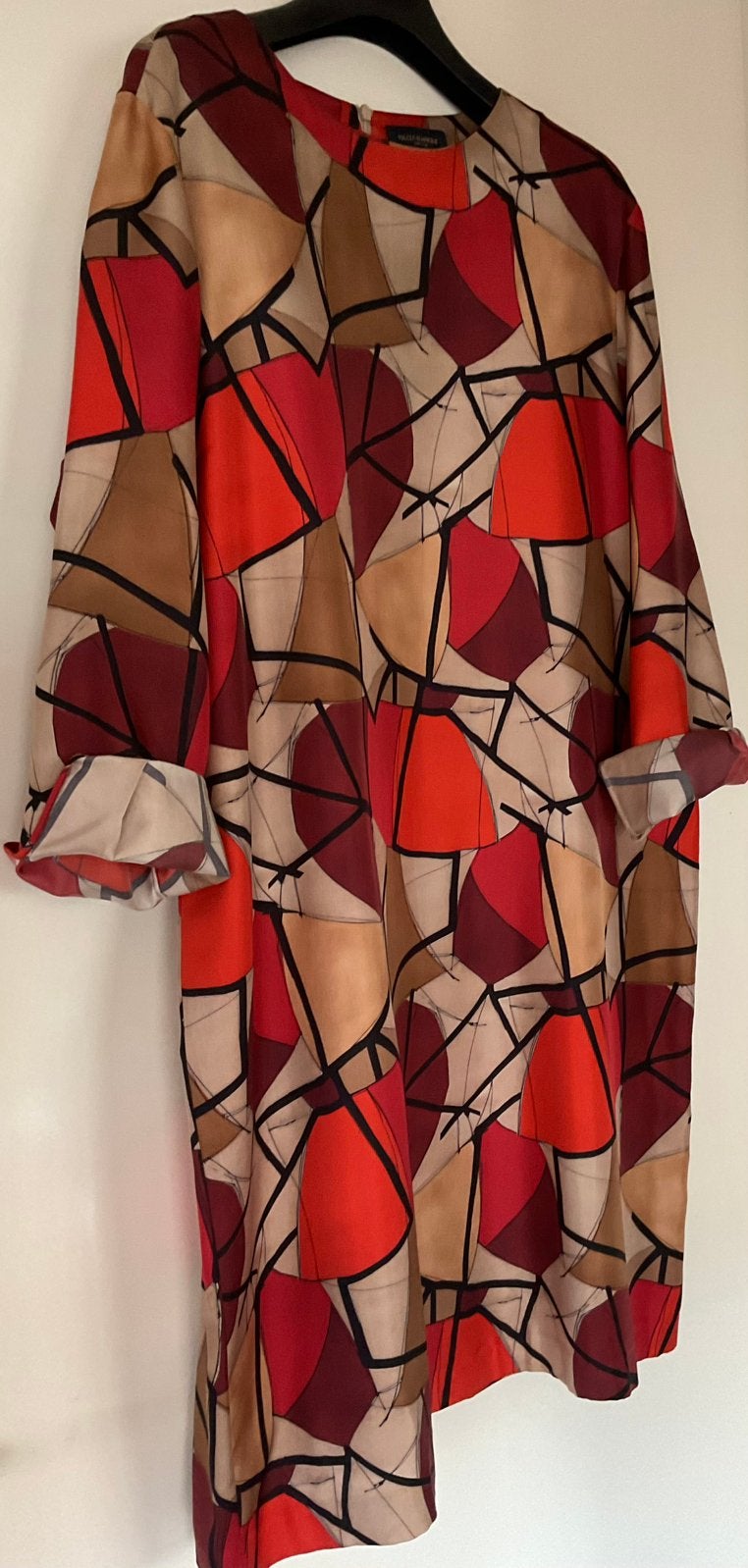 PIAZZA SEMPIONE ZIJDE JURK, Kleding | Dames, Maat 38/40 (M), Overige kleuren, Verzenden, Zo goed als nieuw