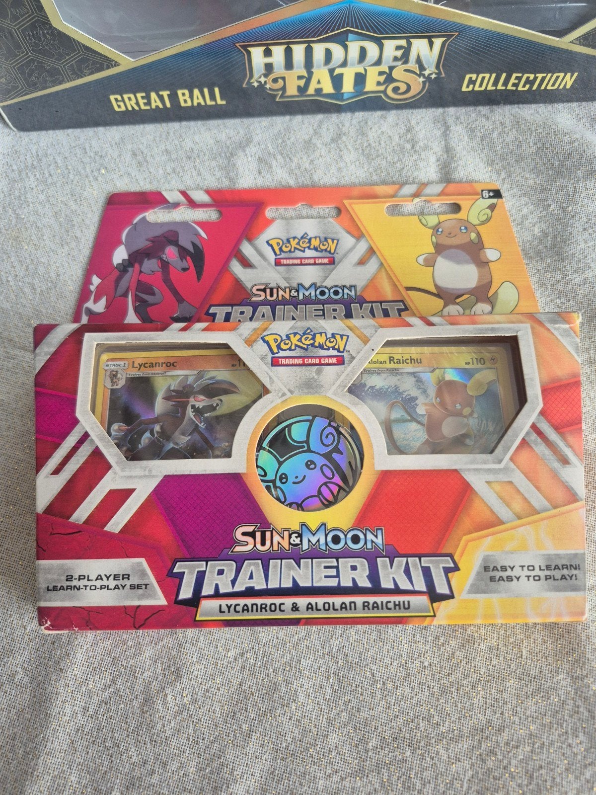 Pokémon Sun & Moon Trainer Kit Lycanroc & Alolan Raichu, Ophalen of Verzenden, Nieuw, Starterdeck