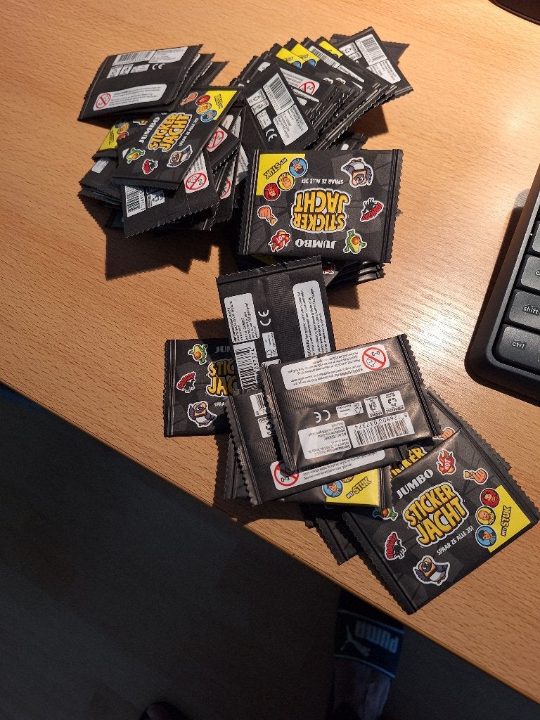 Jumbo stickers, Verzamelen, Ophalen, Zo goed als nieuw