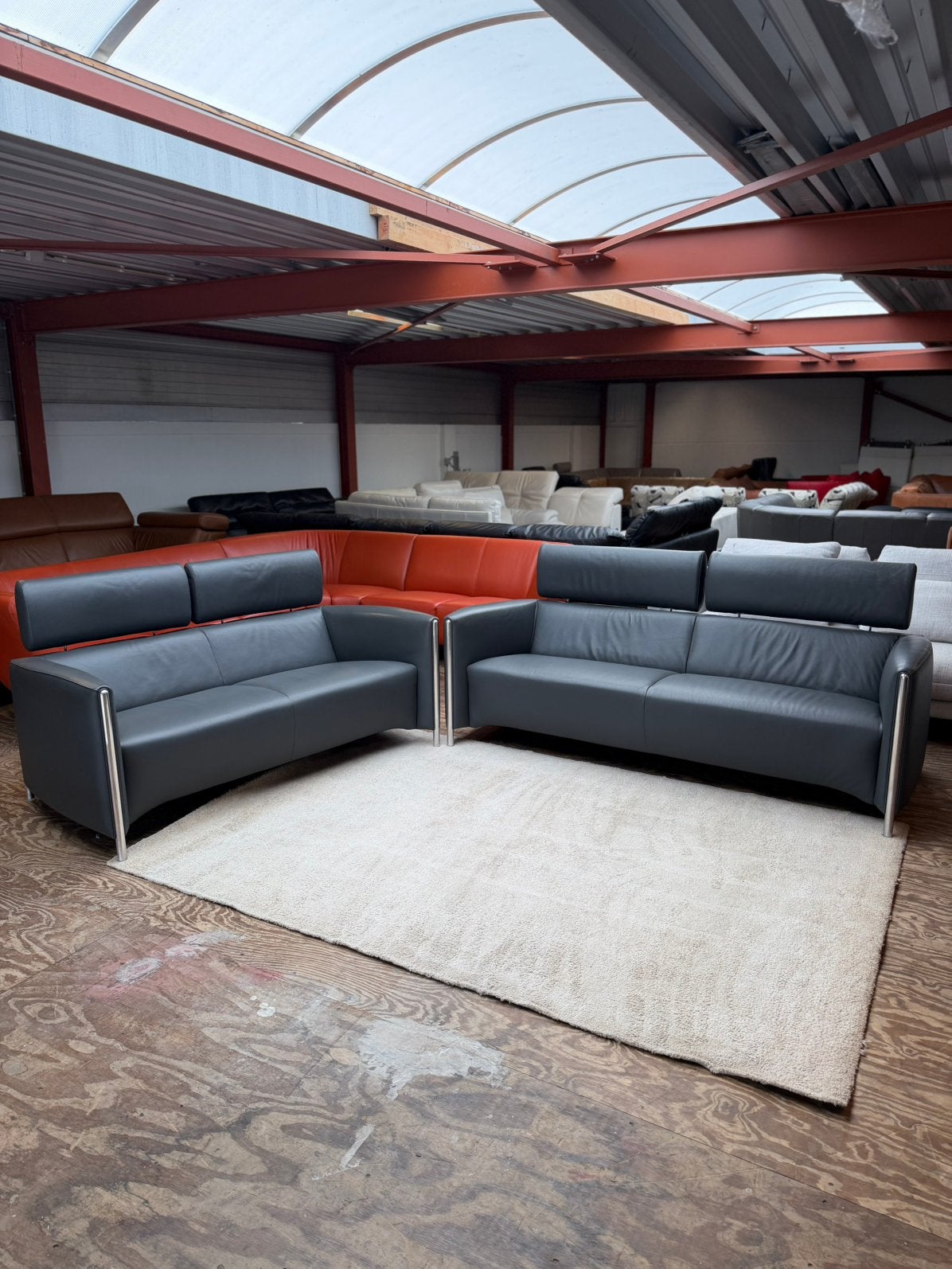 Leolux Goncharov leren design bankstel bank Z.G.A.N., 2871SK, Overige maten, Design, Mariansoliak8@gmail.com