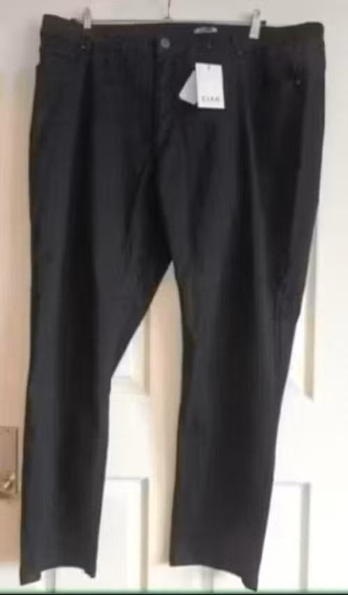 NIEUW pracht zwarte broek merk Ciso maat 54, Kleding | Dames, Verzenden, Zwart, Nieuw, Ciso