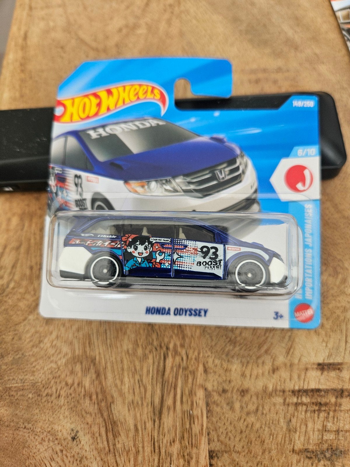 Hotwheels Honda Odyssey nieuw, Ophalen of Verzenden, Nieuw, Auto