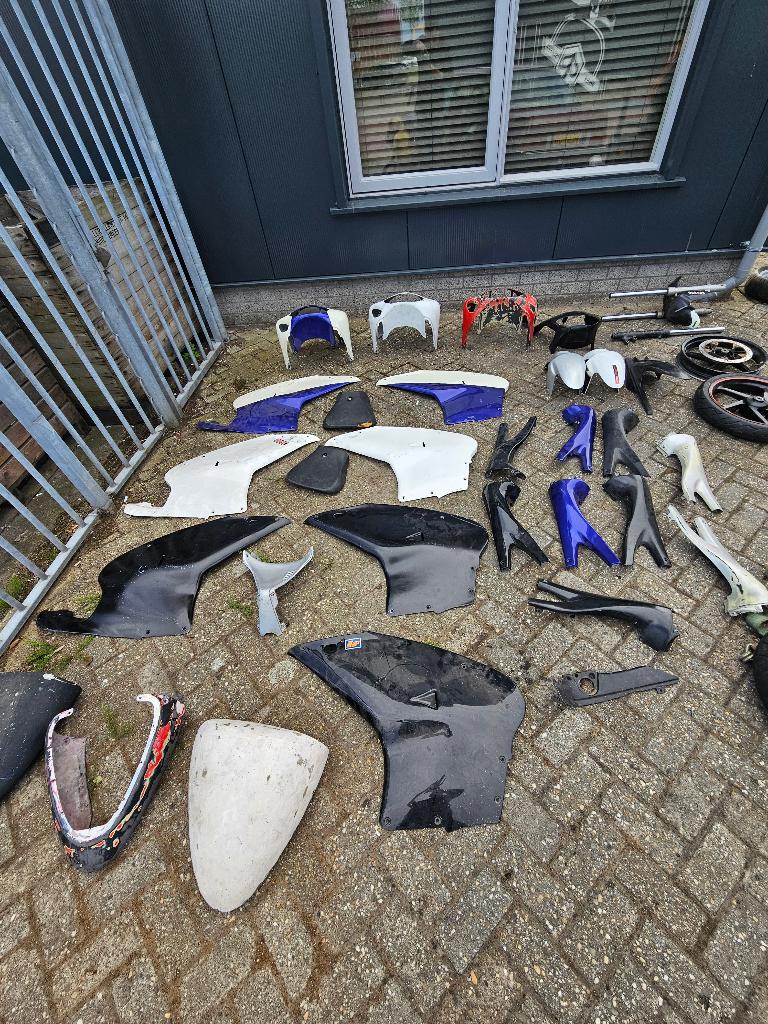 Aprilia RS50 RS125 onderdelen kappen AM6 blok kappen kap RS, Gebruikt, Ophalen of Verzenden, RS, Aprilia