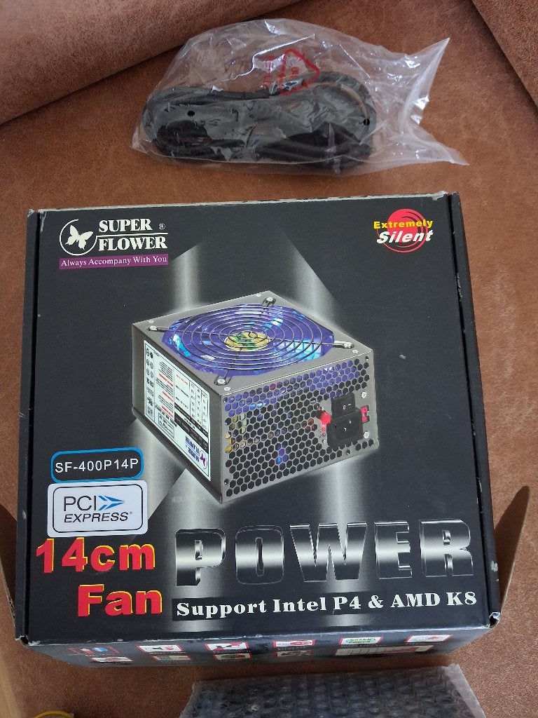 pc voeding, Ophalen, Nieuw