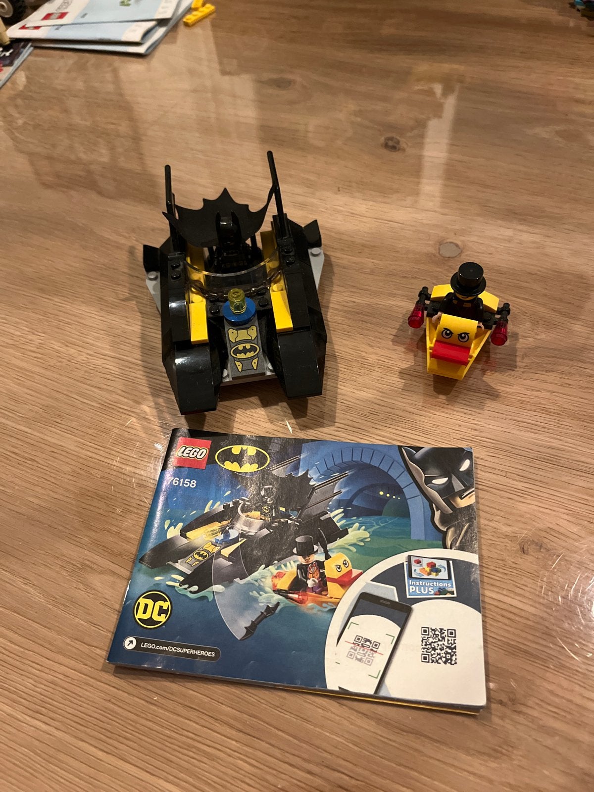 LEGO Batman 76158 Batboat The Penguin Pursuit, Overige thema's, Lego, Ophalen of Verzenden, Zo goed als nieuw