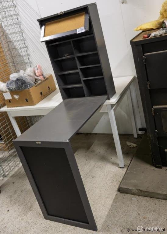 Online Veiling: Uitklap bureau/hobbytafel, Huis en Inrichting, Bureaus