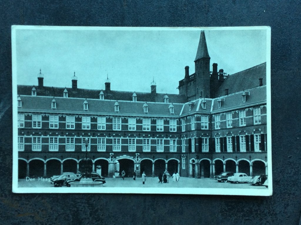 ‘s-Gravenhage, Binnenhof, Verzamelen, Ophalen of Verzenden, 1940 tot 1960, Gelopen, Zuid-Holland