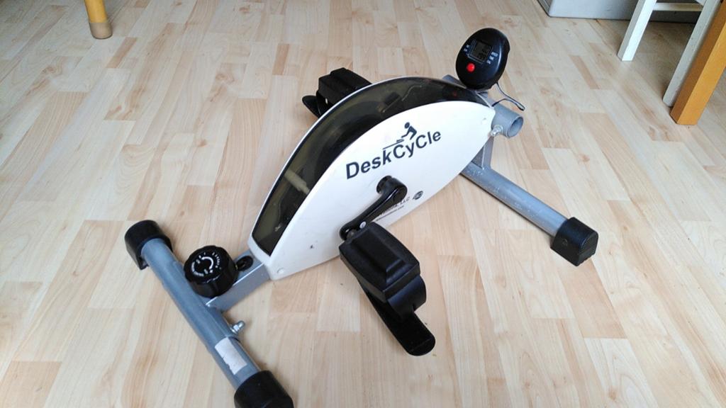 DeskCycle hometrainer, Ophalen, Hometrainer