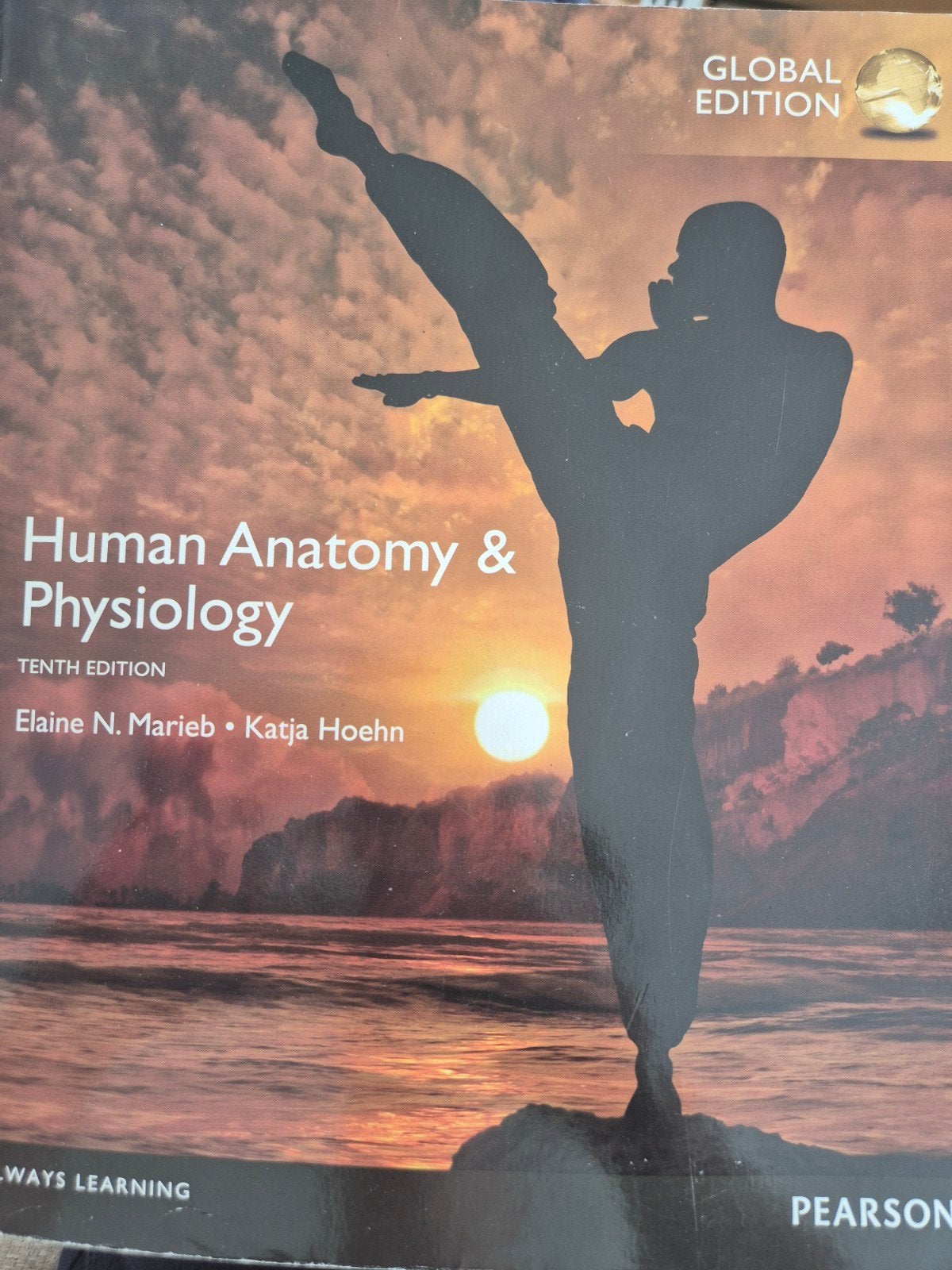 Human Anatomy & Physiology - Tiende Editie (Global Edition), Elaine N. Marieb, Katja Hoehn, Zo goed als nieuw, Beta, HBO