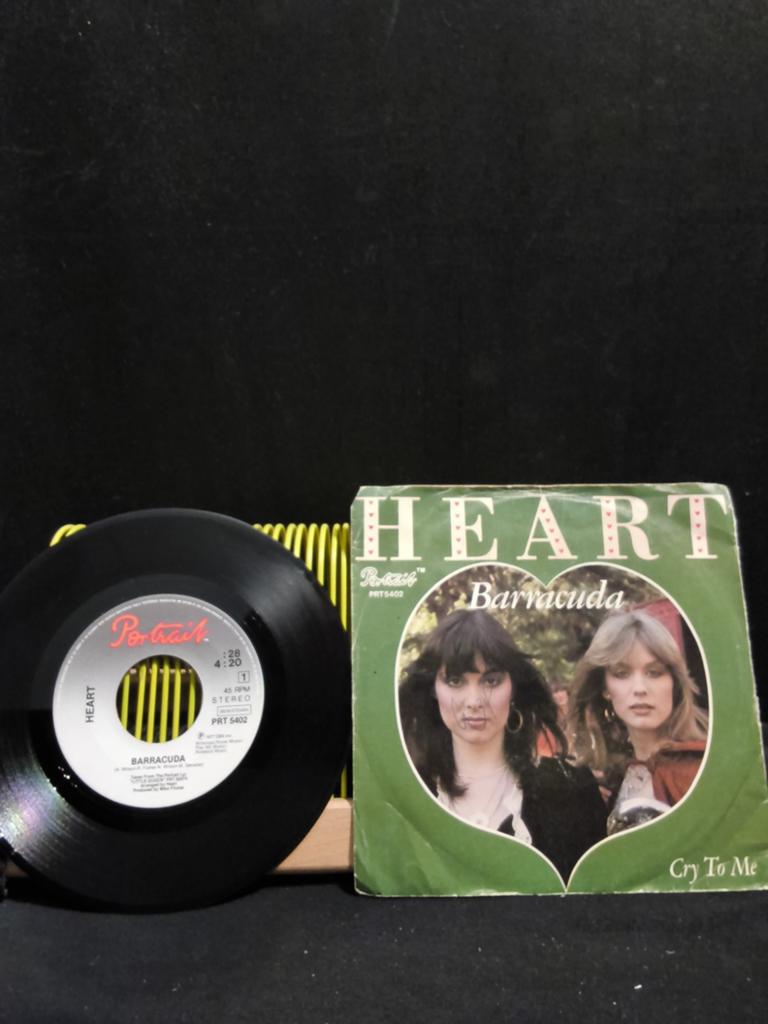 Heart. Barracuda. Vaste prijs €2. Zie omschrijving., Gebruikt, 7 inch, Ophalen of Verzenden, 1970 - 1979