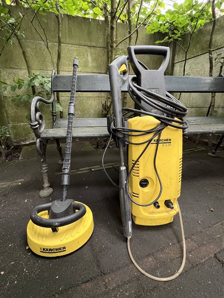 Kärcher K3.20 inclusief terrasreiniger, Ophalen, Zo goed als nieuw, Elektrisch, Kärcher