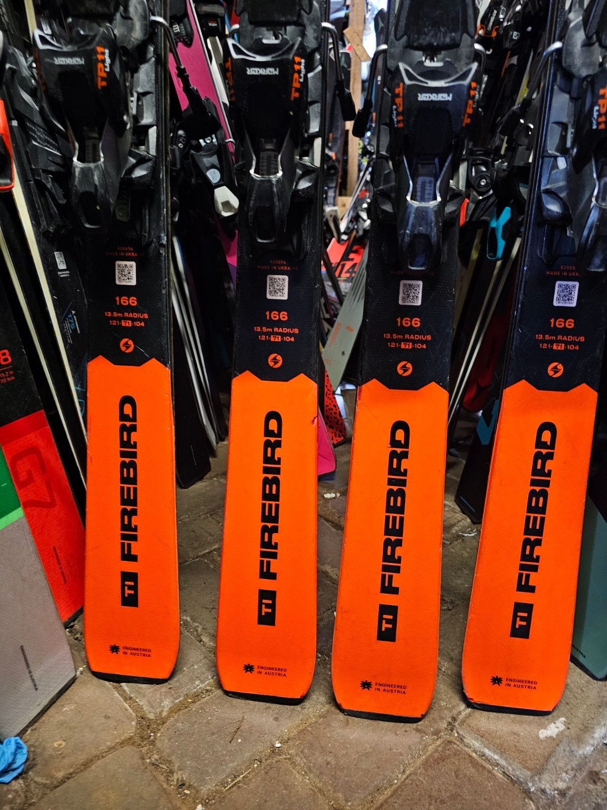 166cm BLIZZARD FIREBIRD TI 700€ 2025 ALL ROUND TOP SKI, Overige merken, 160 tot 180 cm, Gebruikt, Ophalen of Verzenden