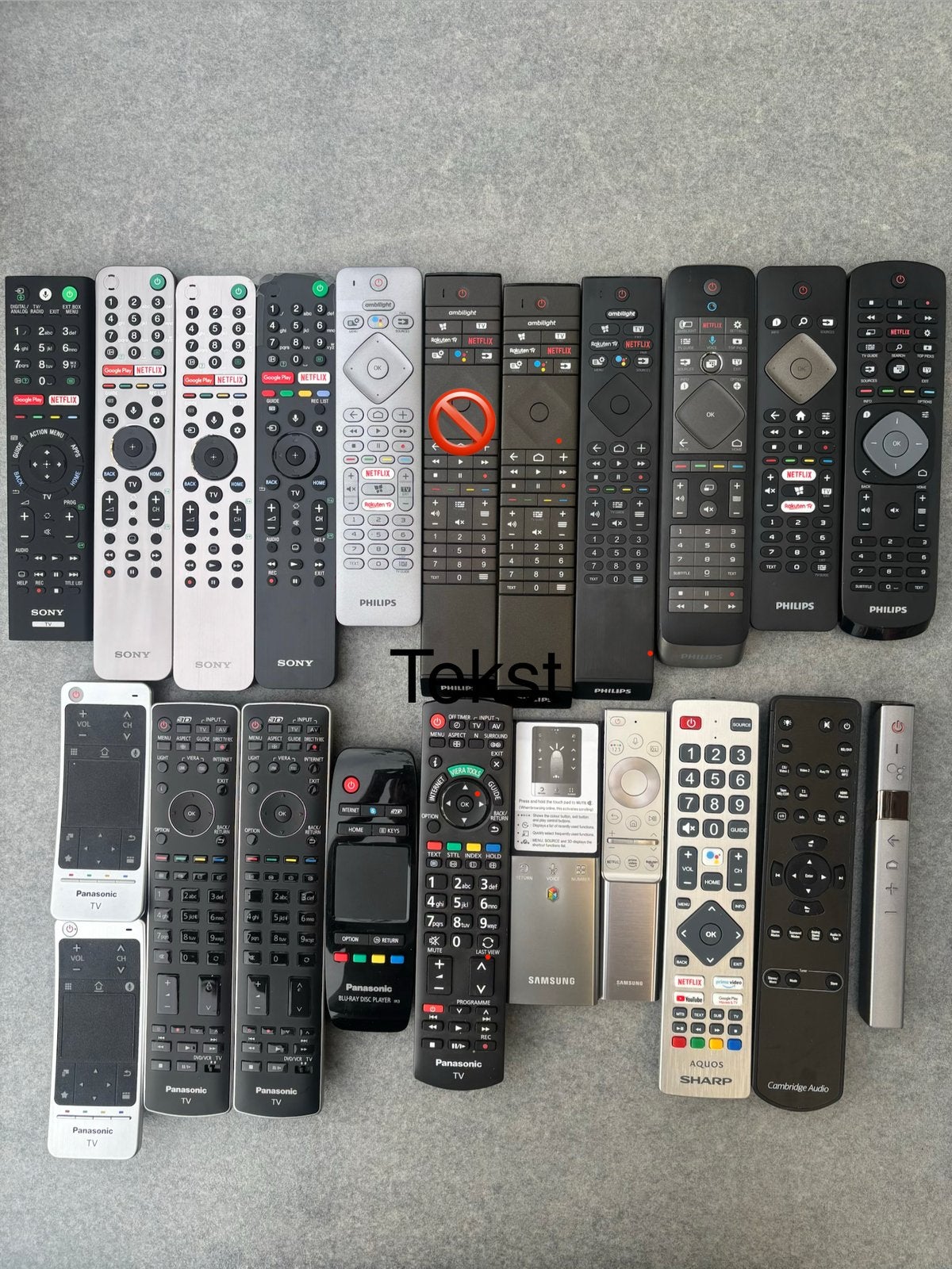 Diverse Afstandsbedieningen TV, Ophalen, Zo goed als nieuw, Origineel, Tv