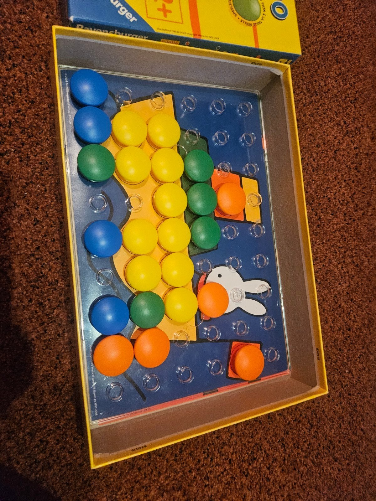 Ravensburger Junior Colorino Nijntje - Zo goed als nieuw, Een of twee spelers, Ophalen of Verzenden, Zo goed als nieuw, Ravensburger