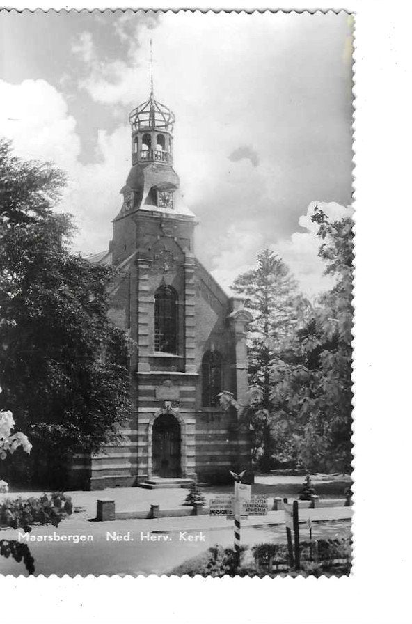 Maarsbergen, Ophalen of Verzenden, 1940 tot 1960, Ongelopen, Utrecht
