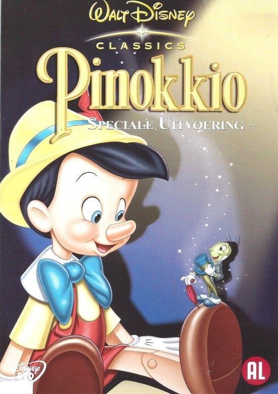 DVD: Walt Disney Classics: Pinokkio (speciale uitvoering), Tekenfilm, Ophalen of Verzenden, Zo goed als nieuw, Alle leeftijden