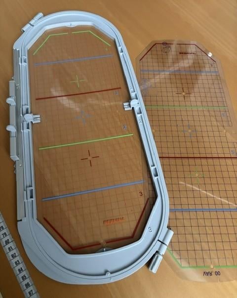 Bernina Mega Hoop, Ophalen of Verzenden, Gebruikt, Machineborduren, Onderdeel of Toebehoren