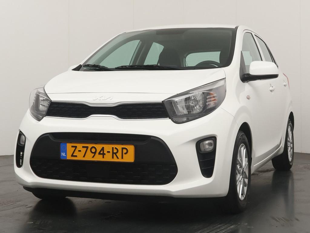 Kia Picanto 1.0 DPi DynamicLine - Cruise control - Airco - C, Voorwielaandrijving, Stof, Gebruikt, 4 stoelen