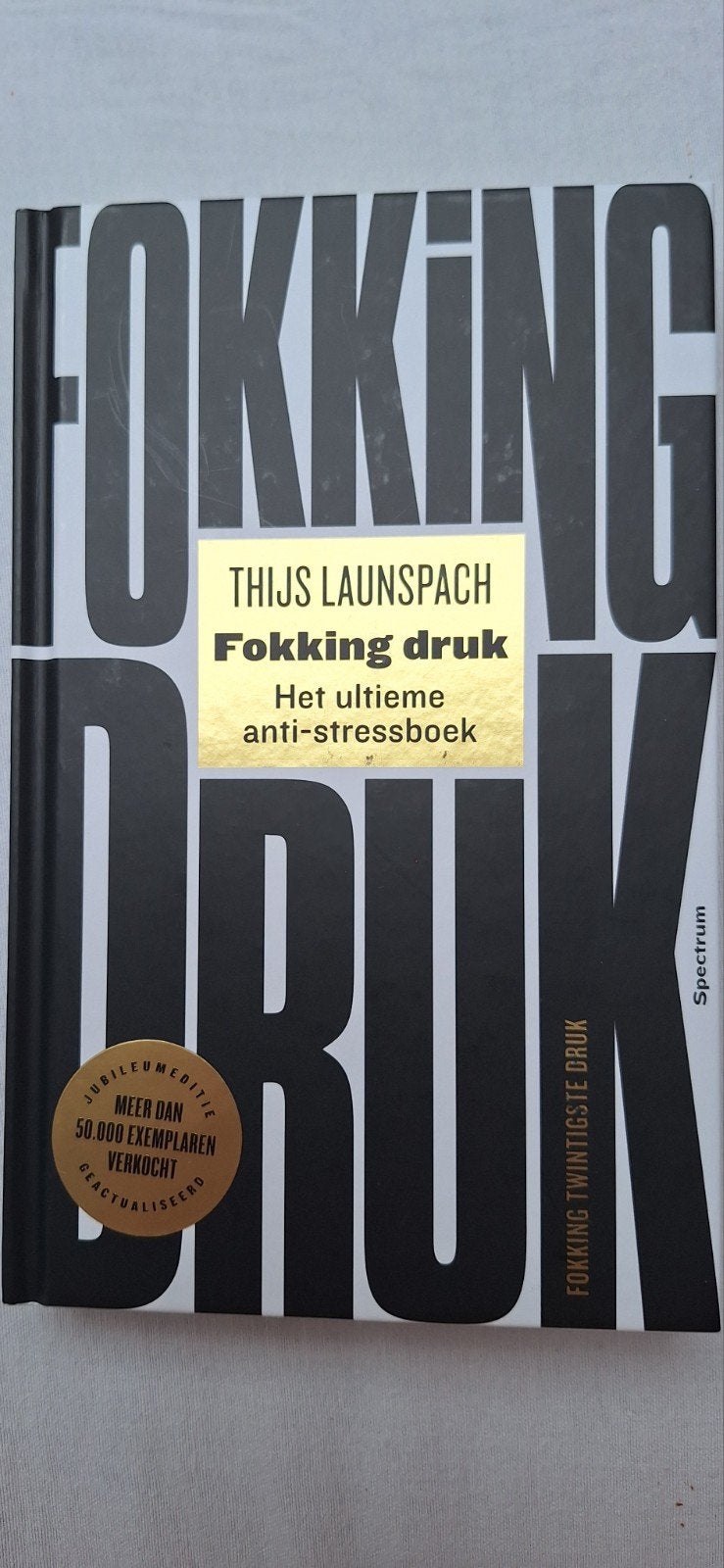 Thijs Launspach - Fokking druk, Ophalen of Verzenden, Thijs Launspach