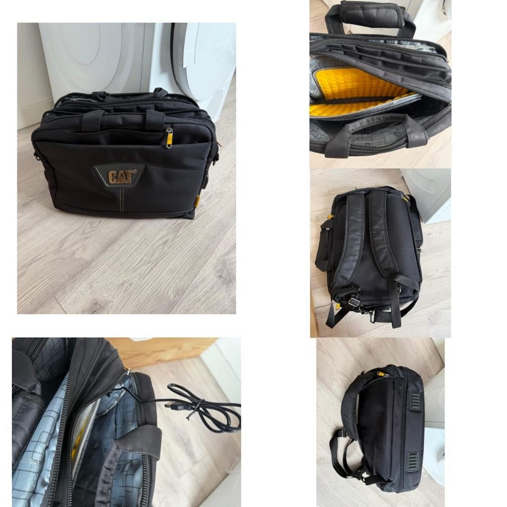 CAT Laptop bag and Travel Backpack, Ophalen of Verzenden, 17 inch of meer, Zo goed als nieuw