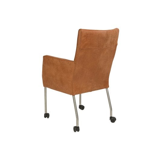 Leren eetkamerstoelen 120 + kleuren leer, Gebruikt, Leer, Ophalen of Verzenden, Vier