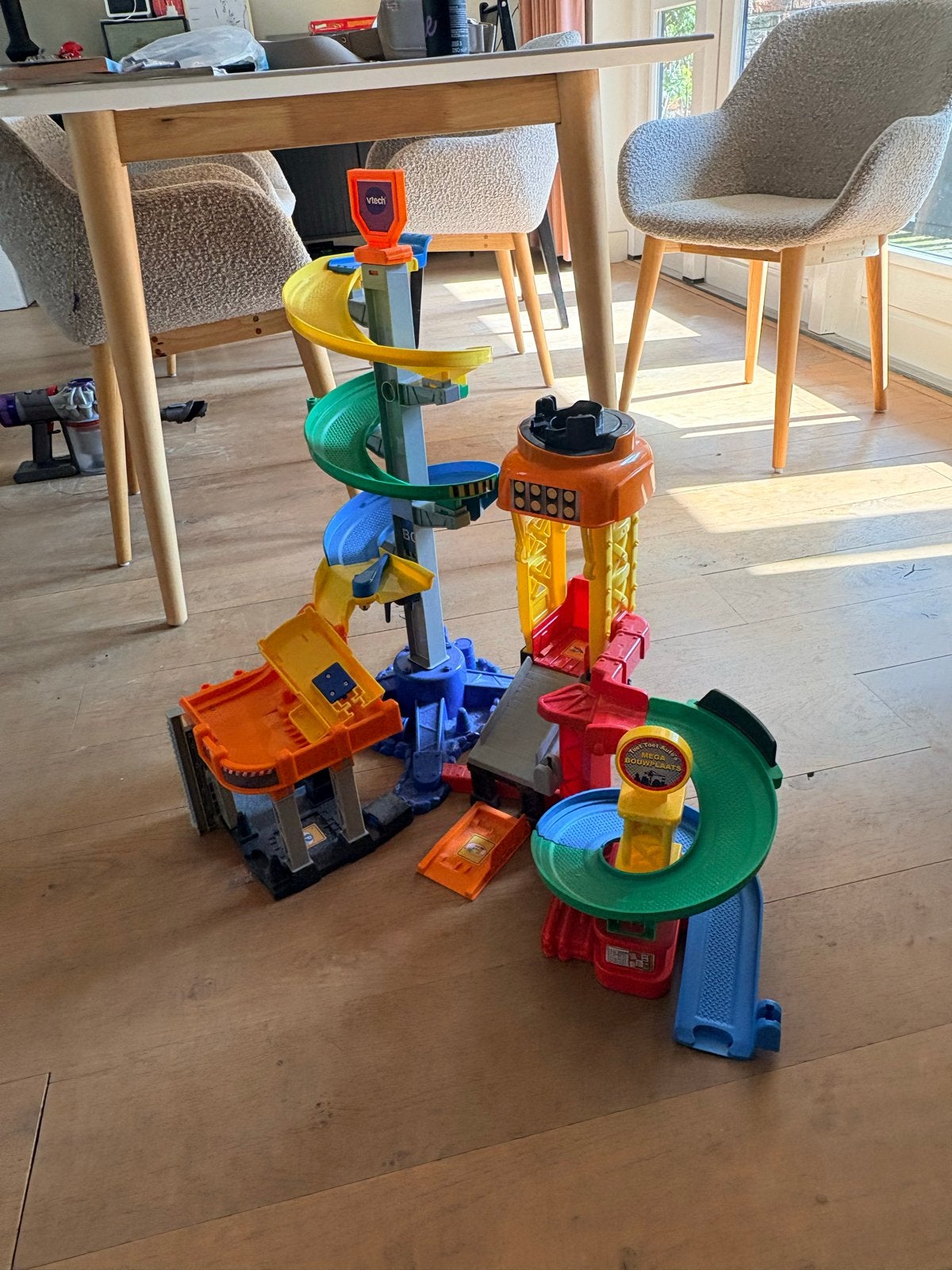 VTech Toet Toet Auto's Garage en Racebaan Speelset, Ophalen of Verzenden, Gebruikt, 6 maanden tot 2 jaar