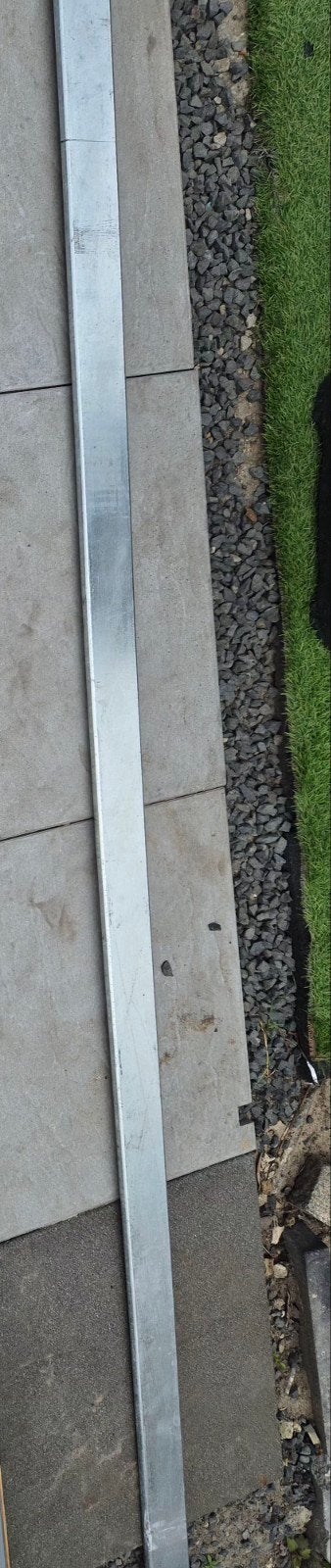 Gegalvaniseerde metalen balk 20x80 - Sterke constructie, Doe-het-zelf en Verbouw, Metalen, Ophalen